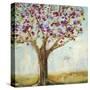 Burgundy Tree-Jill Martin-Stretched Canvas