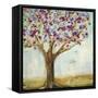 Burgundy Tree-Jill Martin-Framed Stretched Canvas