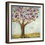 Burgundy Tree-Jill Martin-Framed Art Print