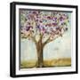 Burgundy Tree-Jill Martin-Framed Art Print