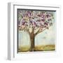 Burgundy Tree-Jill Martin-Framed Art Print