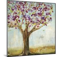 Burgundy Tree-Jill Martin-Mounted Art Print