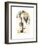 Burgundy-Lisa Danielle-Framed Art Print