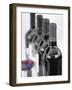 Burgundy-Teo Tarras-Framed Giclee Print