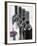 Burgundy-Teo Tarras-Framed Giclee Print