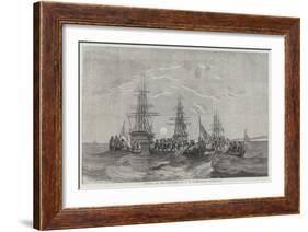 Burial at Sea-John Wilson Carmichael-Framed Giclee Print