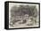 Burial-Ground for the Chinese, at Calcutta-null-Framed Stretched Canvas