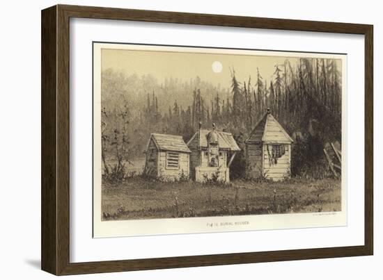 Burial Houses-null-Framed Giclee Print