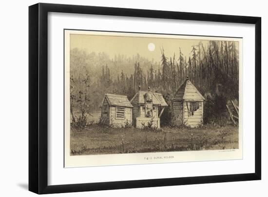 Burial Houses-null-Framed Giclee Print