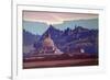 Burial Mound, Ladakh, 1937-Nikolai Konstantinovich Rerikh-Framed Giclee Print