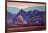 Burial Mound, Ladakh, 1937-Nikolai Konstantinovich Rerikh-Framed Giclee Print