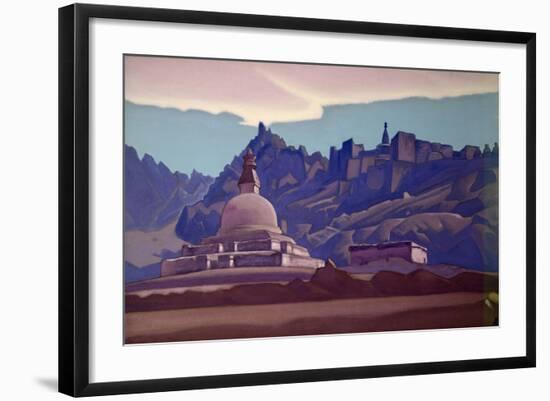 Burial Mound, Ladakh, 1937-Nikolai Konstantinovich Rerikh-Framed Giclee Print