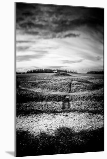 Burial Mounds-Rory Garforth-Mounted Photographic Print