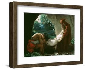 Burial of Atala, c.1808-Anne-Louis Girodet de Roussy-Trioson-Framed Giclee Print