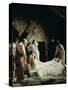 Burial of Christ-Carl Bloch-Stretched Canvas