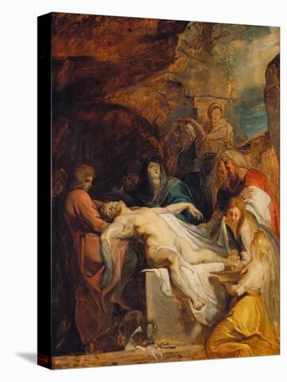 Burial of Christ-Peter Paul Rubens-Stretched Canvas