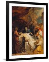 Burial of Christ-Peter Paul Rubens-Framed Giclee Print