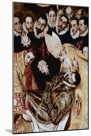 Burial of Count Orgaz-El Greco-Mounted Giclee Print