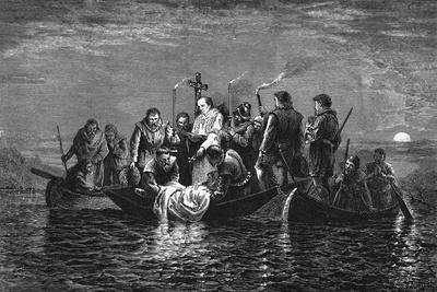 'Burial of Hernando De Soto' Giclee Print | AllPosters.com