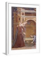 Burial of John the Baptist Fresco from Stories of Baptist Cycle-null-Framed Giclee Print