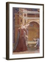 Burial of John the Baptist Fresco from Stories of Baptist Cycle-null-Framed Giclee Print