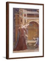 Burial of John the Baptist Fresco from Stories of Baptist Cycle-null-Framed Giclee Print