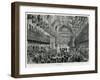 Burial of Prince Albert Victor, Duke of Clarence and Avondale-H.W. Brewer-Framed Art Print