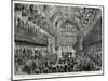 Burial of Prince Albert Victor, Duke of Clarence and Avondale-H.W. Brewer-Mounted Art Print