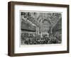 Burial of Prince Albert Victor, Duke of Clarence and Avondale-H.W. Brewer-Framed Art Print