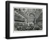 Burial of Prince Albert Victor, Duke of Clarence and Avondale-H.W. Brewer-Framed Art Print