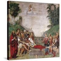 Burial of Saint Cecilia, 1506-Francesco Francia-Stretched Canvas
