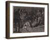 Burial of Sir John Moore Ad 1809-Paul Hardy-Framed Giclee Print