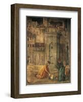 Burial of St Ercolano, a Scene from the Siege of Totila, 1461-1466-Benedetto Bonfigli-Framed Giclee Print
