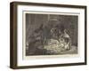 Burial of the Murdered Sons of Edward IV in the Tower-John Cross-Framed Giclee Print