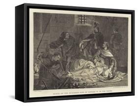 Burial of the Murdered Sons of Edward IV in the Tower-John Cross-Framed Stretched Canvas