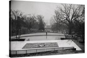 Burial Site of the Late John Fitzgerald Kennedy and Children-null-Stretched Canvas