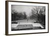 Burial Site of the Late John Fitzgerald Kennedy and Children-null-Framed Photographic Print