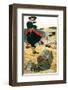 Buried Treasure-Howard Pyle-Framed Premium Giclee Print