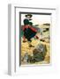 Buried Treasure-Howard Pyle-Framed Premium Giclee Print