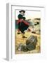 Buried Treasure-Howard Pyle-Framed Premium Giclee Print