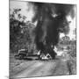 Buring Diesel Truck on the Ledo Road, Burma, July 1944-Bernard Hoffman-Mounted Photographic Print
