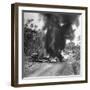 Buring Diesel Truck on the Ledo Road, Burma, July 1944-Bernard Hoffman-Framed Photographic Print