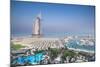 Burj Al Arab, from the Jumeirah Beach Hotel, Dubai, Uae-Jon Arnold-Mounted Photographic Print