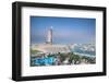 Burj Al Arab, from the Jumeirah Beach Hotel, Dubai, Uae-Jon Arnold-Framed Photographic Print