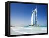 Burj Al Arab Hotel, Dubai, United Arab Emirates, Middle East-Amanda Hall-Framed Stretched Canvas