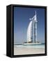 Burj Al Arab Hotel, Dubai, United Arab Emirates, Middle East-Amanda Hall-Framed Stretched Canvas