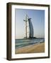 Burj Al Arab Hotel, Dubai, United Arab Emirates, Middle East-Amanda Hall-Framed Photographic Print