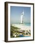 Burj Al Arab Hotel, Dubai, United Arab Emirates, Middle East-Amanda Hall-Framed Photographic Print