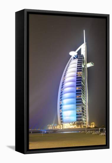 Burj Al Arab Hotel Dubai, United Arab Emirates-Michael DeFreitas-Framed Stretched Canvas