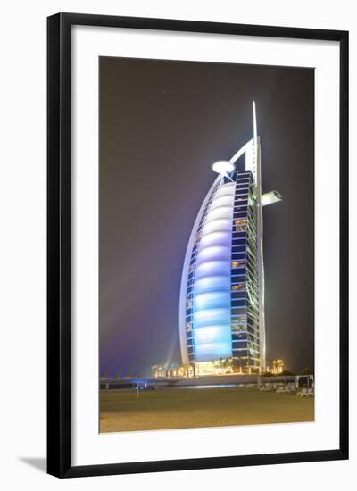 Burj Al Arab Hotel Dubai, United Arab Emirates-Michael DeFreitas-Framed Photographic Print